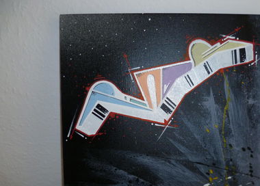 Graffiti Sketch in Gera - Photo by Rinoe - Rinoe (2010)