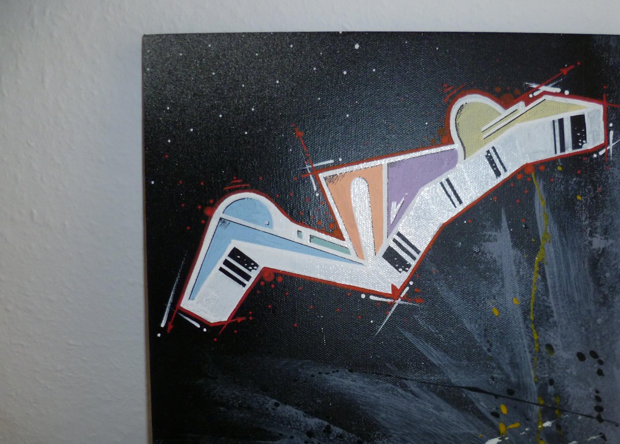 Graffiti Sketch in Gera - Photo by Rinoe - Rinoe (2010)