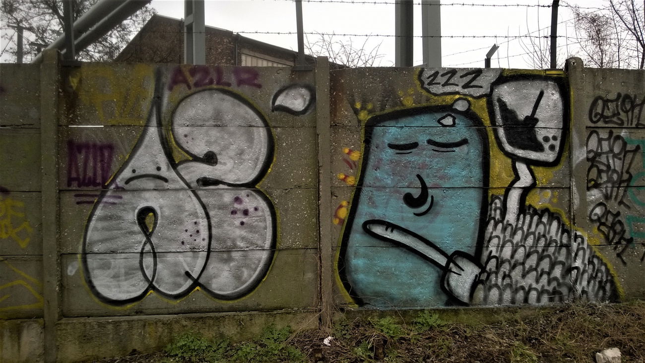 Graffiti Bombing in Mbeya - Photo by Rip (2017)