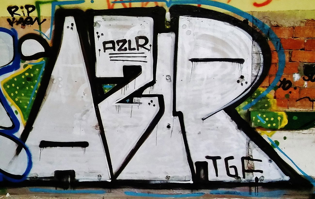 Graffiti Bombing - Photo by Rip (2016)