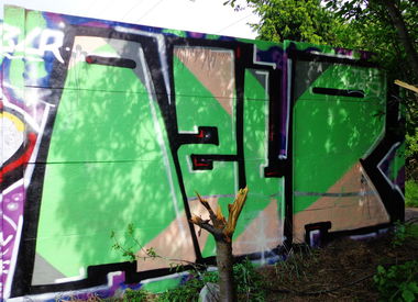 Graffiti Wall - Photo by Rip - azlr (2016)