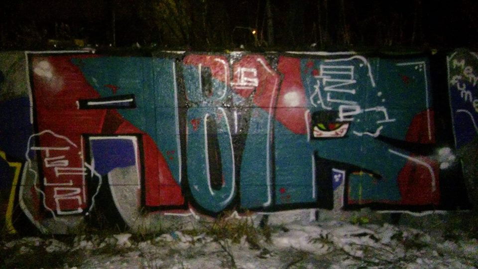 Graffiti Wall - Photo by Rip (2016)