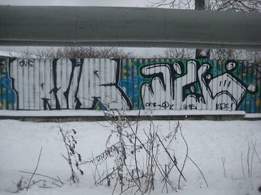 Graffiti Wall - Photo by Rip