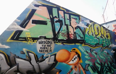 Graffiti Wall - Photo by Rip - Azler, Qzin