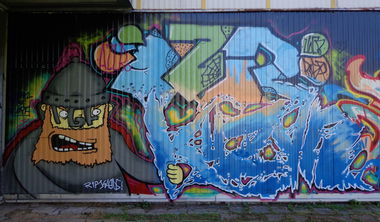 Graffiti Wall - Photo by Rip (2015)