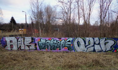 Graffiti Bombing - Photo by Rip (2016)