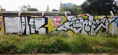 Graffiti Wall - Photo by Rip