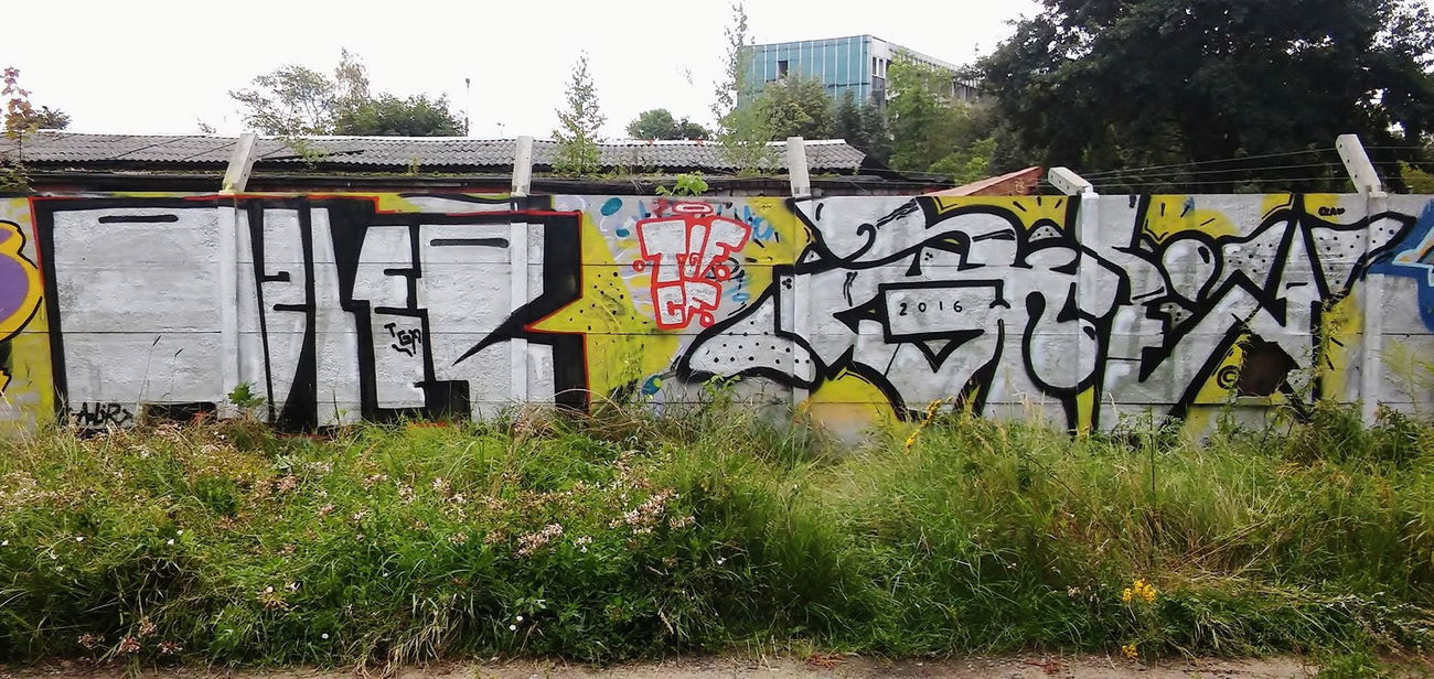 Graffiti Wall - Photo by Rip