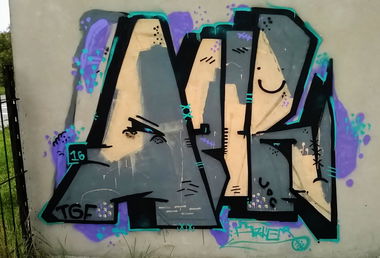 Graffiti Wall - Photo by Rip (2016)