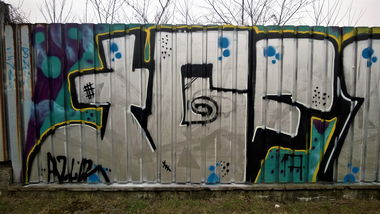 Graffiti Bombing - Photo by Rip - Trainline (2017)