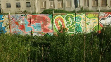 Graffiti Wall - Photo by Rip