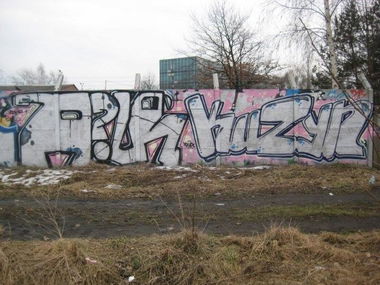 Graffiti Bombing - Photo by Rip