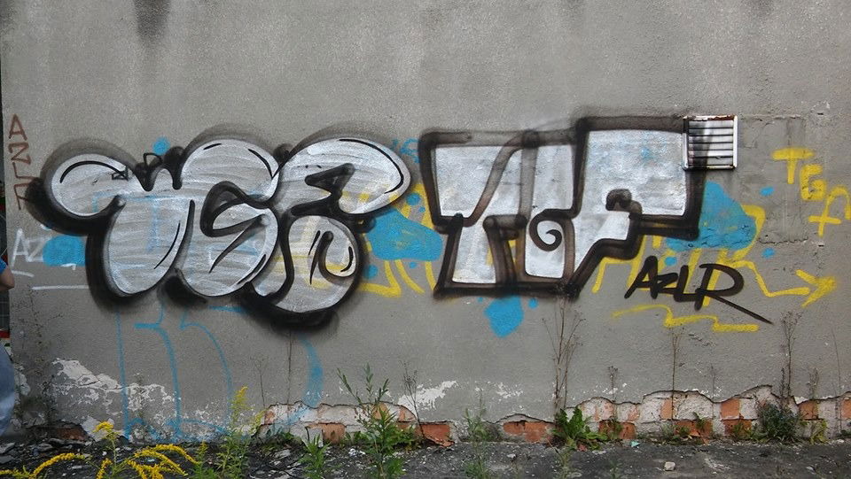 Graffiti Wall - Photo by Rip