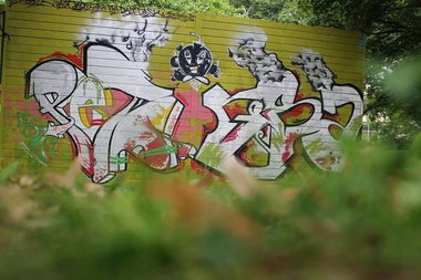Graffiti Wall - Photo by Risa1N3 - Risa1N3, Peto, Solingen (2014)