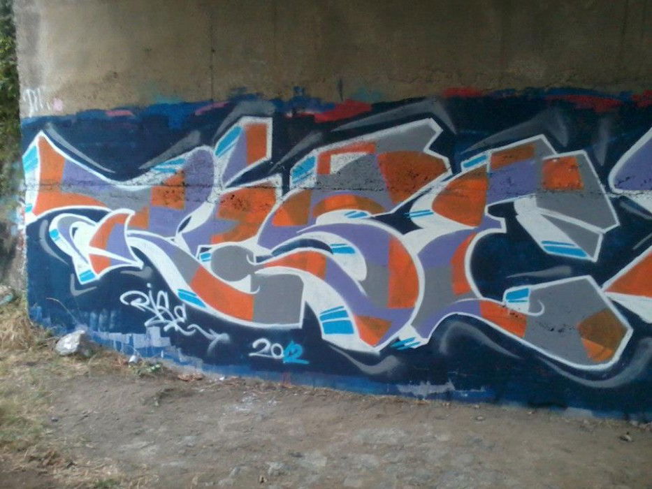 Graffiti Wall in Raska - Photo by Rise - Rise, graffiti.Raska, Serbia