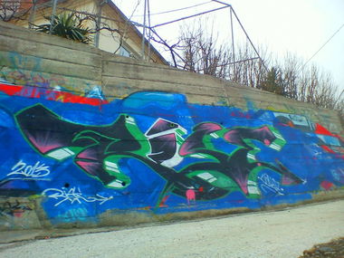 Graffiti Wall in Raska - Photo by Rise - Rise, Graffiti, Raska