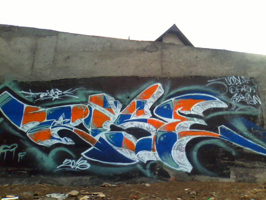 Graffiti Wall in Raska - Photo by Rise - Rise, Raska, Graffiti