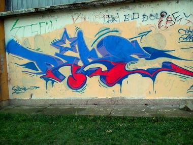 Graffiti Wall in Raka - Photo by Rise - Rise, Graffiti, Serbia (2013)