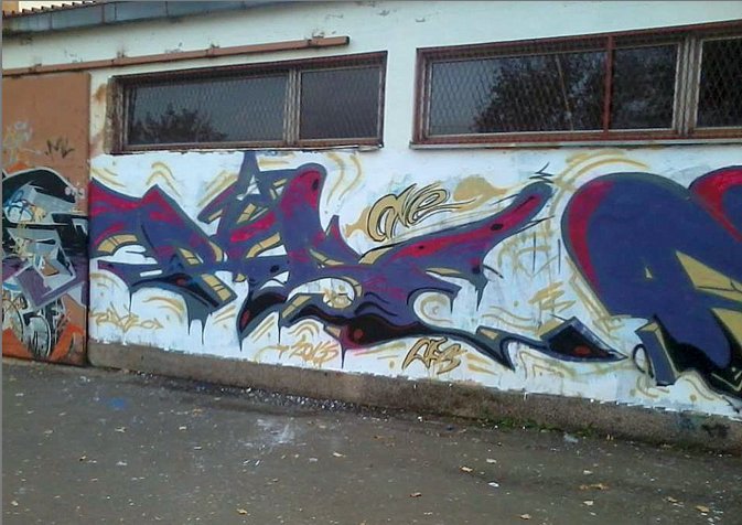 Graffiti Wall - Photo by Rise