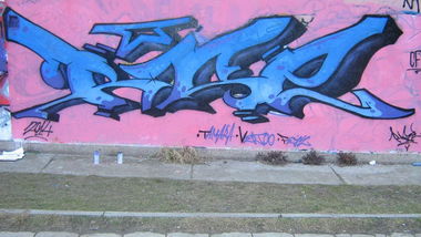 Graffiti Wall - Photo by Rise - Rise, graffiti, serbia (2014)