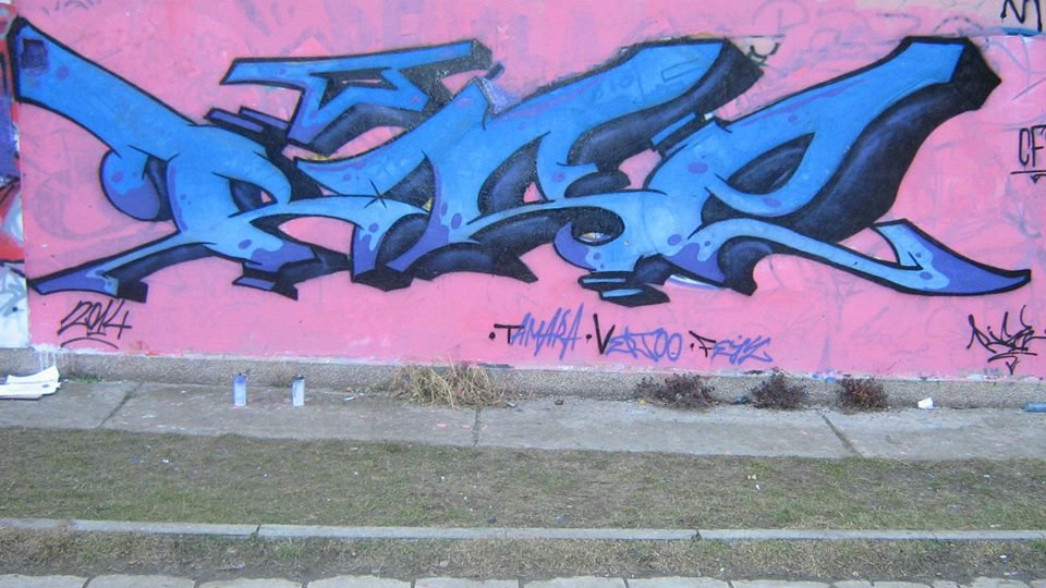 Graffiti Wall - Photo by Rise - Rise, graffiti, serbia (2014)