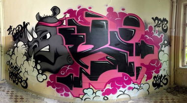 Graffiti Wall in Kiel - Photo by Riser431 - Riser431, Sjk (2013)