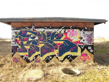 Graffiti Wall in Kiel - Photo by Riser431 - Riser431, Sjk (2013)