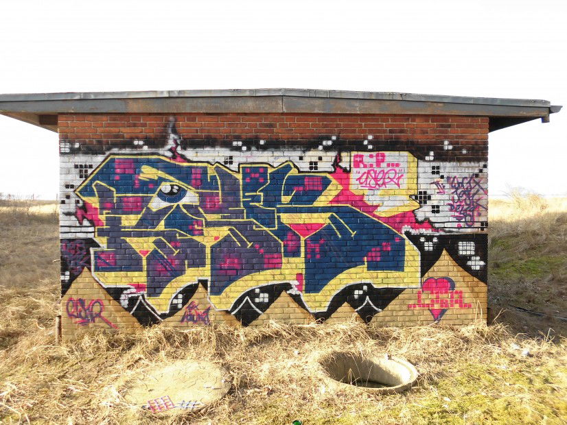 Graffiti Wall in Kiel - Photo by Riser431 - Riser431, Sjk (2013)