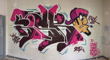Graffiti Wall in Kiel - Photo by Riser431 - Riser431, Jesk, Sjk (2012)
