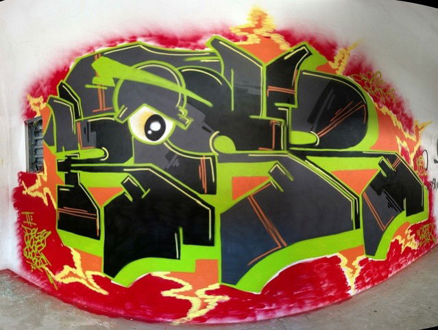 Graffiti Wall in Kiel - Photo by Riser431 - Riser431, Sjk (2013)