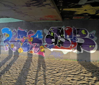 Graffiti Wall in Kiel - Photo by Riser431 - Riser431, User, Sjk (2012)