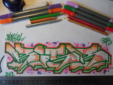 Graffiti Sketch - Photo by Riser431 - Riser431, Sjk (2013)