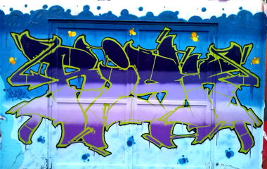 Graffiti Wall - Photo by Risk - risk, swk (2013)
