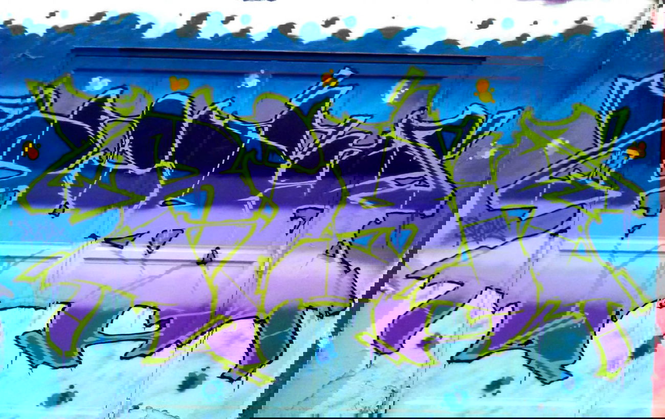 Graffiti Wall - Photo by Risk - risk, swk (2013)