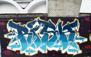 Graffiti Wall - Photo by Risk - risk, swk, croatia (2014)