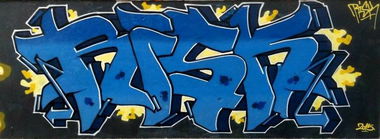 Graffiti Wall - Photo by Risk (2015)