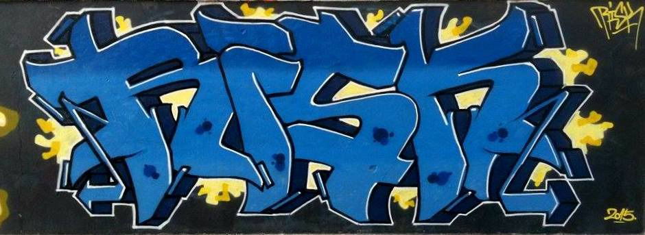 Graffiti Wall - Photo by Risk (2015)