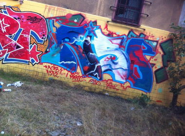 Graffiti Wall - Photo by Riso