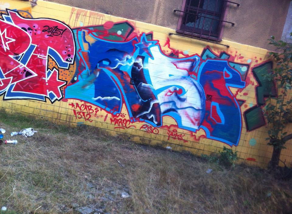 Graffiti Wall - Photo by Riso