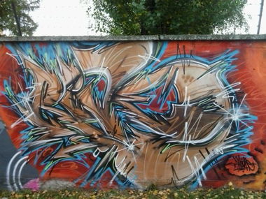 Graffiti Wall - Photo by RivSon1 - RIVS, AGR (2013)