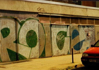 Graffiti Bombing in Potsdam - Photo by Rizah - Roice, Potsdam