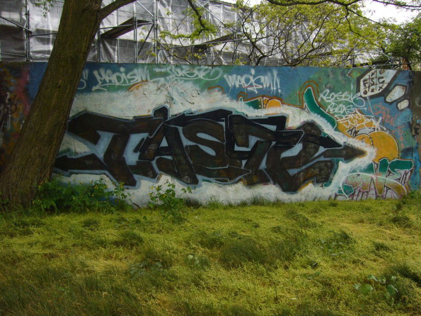 Graffiti Bombing in Potsdam - Photo by Rizah - Taste