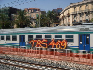 Graffiti Train - Photo by Rizah