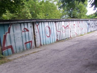 Graffiti Bombing in Potsdam - Photo by Rizah - AQ, Potsdam