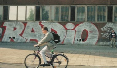 Graffiti Bombing in Potsdam - Photo by Rizah - Radio, Potsdam