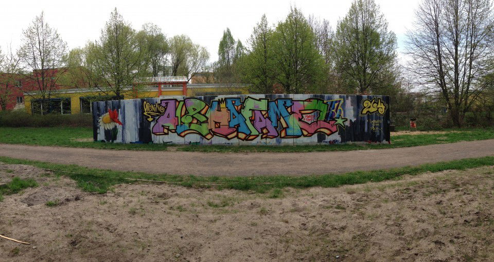 Graffiti Wall - Photo by Rizah