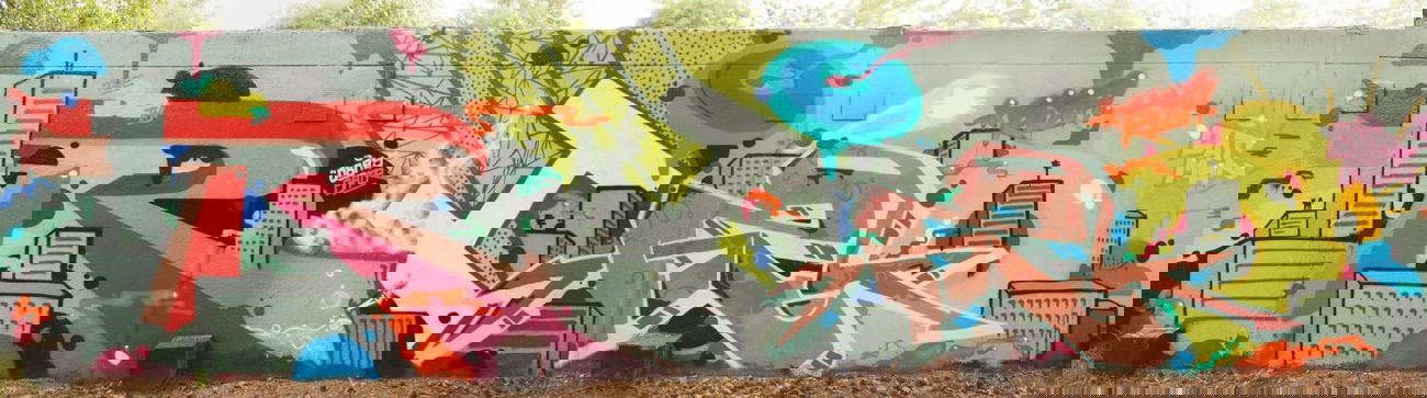 Graffiti Wall in Potsdam - Photo by Rizah - Rizah, Riza, Sair (2013)