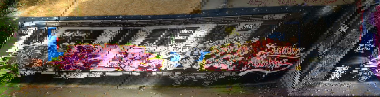 Graffiti Wall - Photo by Rizah - Serie, Sepia, Potsdam (2012)