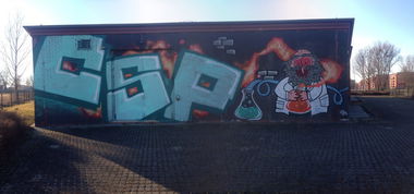 Graffiti Bombing - Photo by Rizah - CSP, 71, 71ers