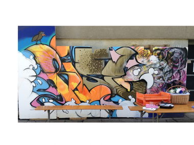 Graffiti Wall - Photo by Rize (2016)